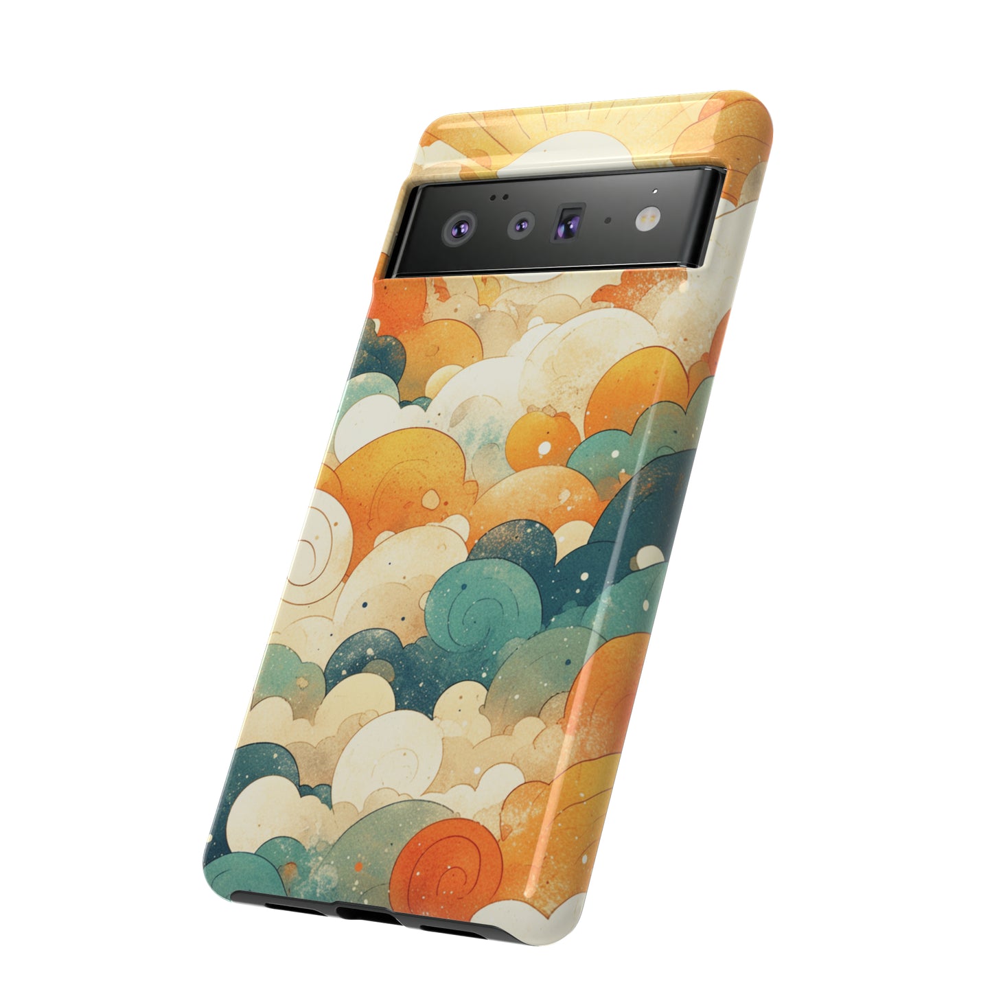 Heaven Water Color Clouds iPhone Case / Samsung Case