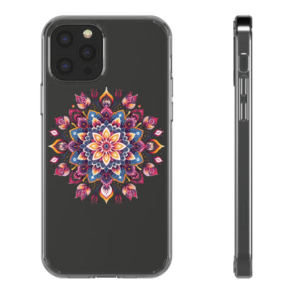 Aurora Mandala | Clear iPhone Case / Samsung Case