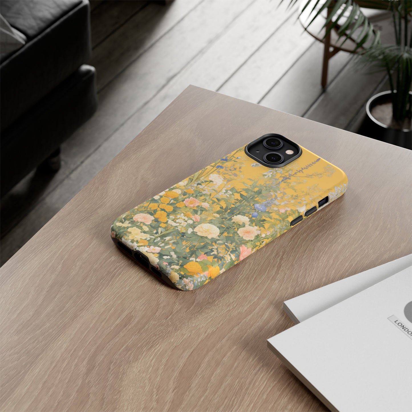 Tall Floral 1970's iPhone Case / Samsung Case