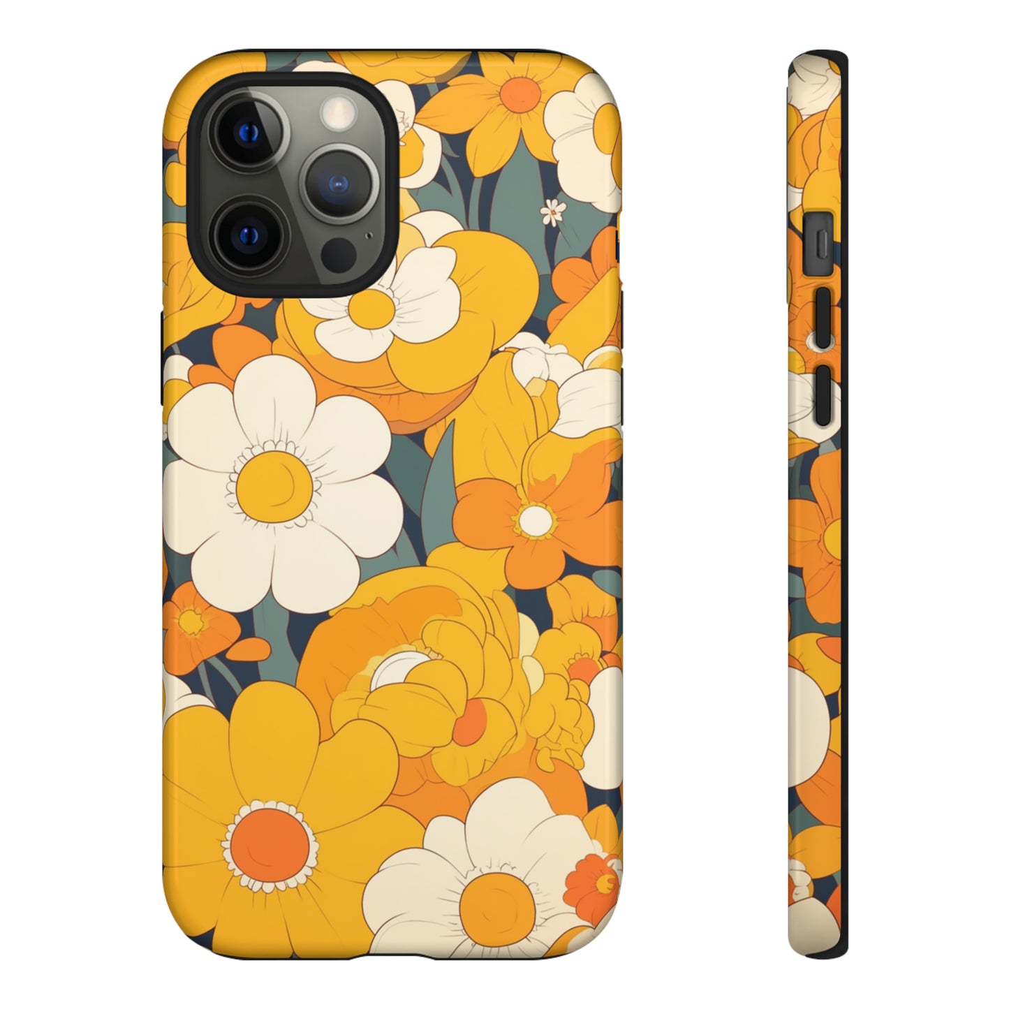 Retro Floral Art iPhone Case / Samsung Case