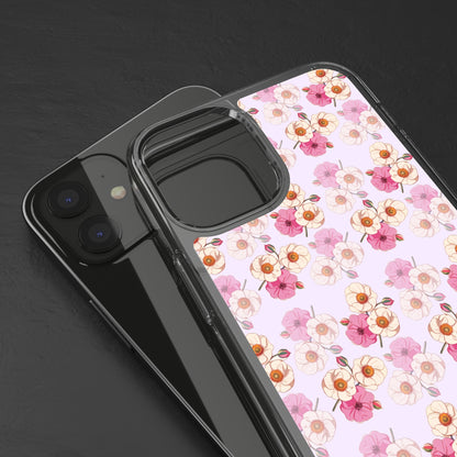 Floral Swirl | Clear iPhone Case / Samsung Case