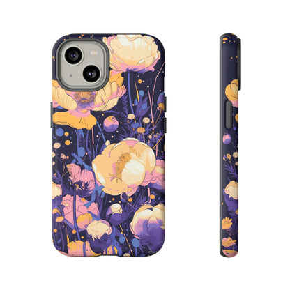 Night Cotton Flowers iPhone Case / Samsung Case