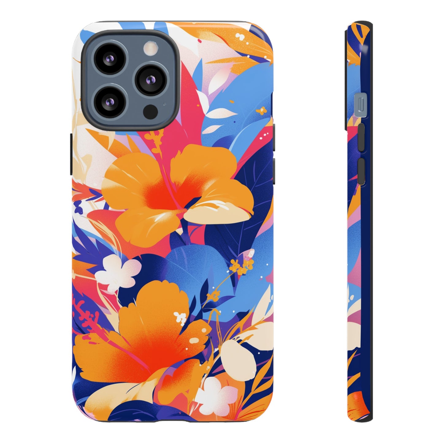 Vintage Abstract Flowers iPhone Case / Samsung Case