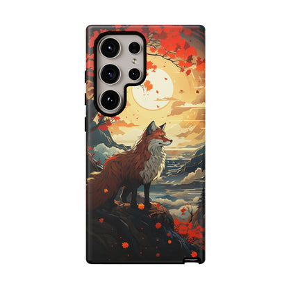 Japanese Wolf Aesthetic Phone Case