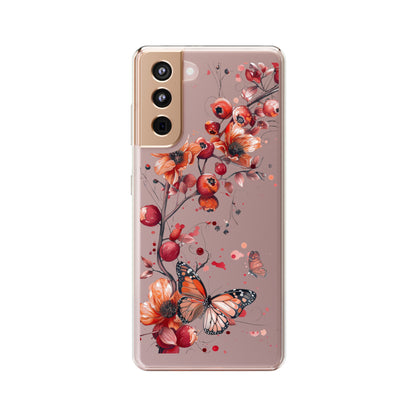 Blossom Whispers | Clear iPhone Case / Samsung Case