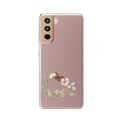 Gentle Wildflowers | Clear iPhone Case / Samsung Case