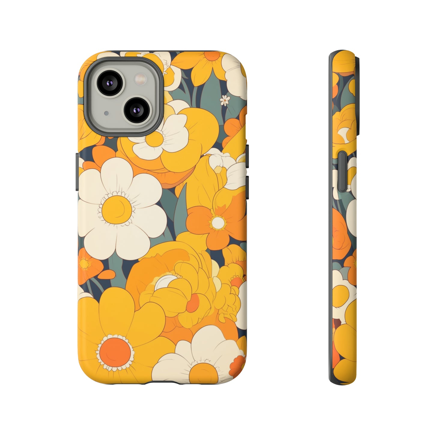 Retro Floral Art iPhone Case / Samsung Case