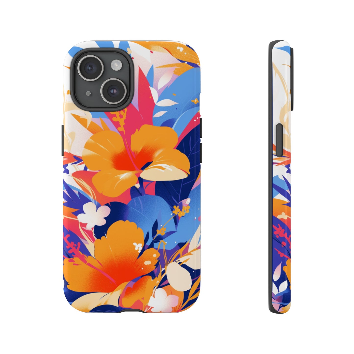 Vintage Abstract Flowers iPhone Case / Samsung Case