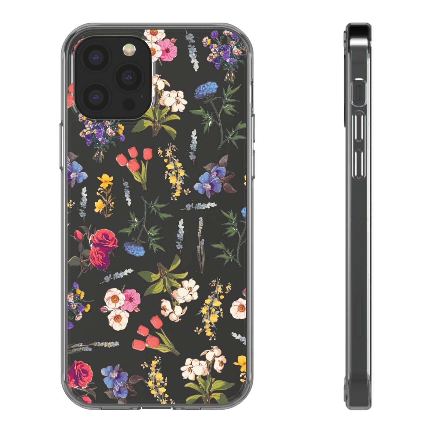 Botanic Floral Collection | Clear iPhone Case / Samsung Case