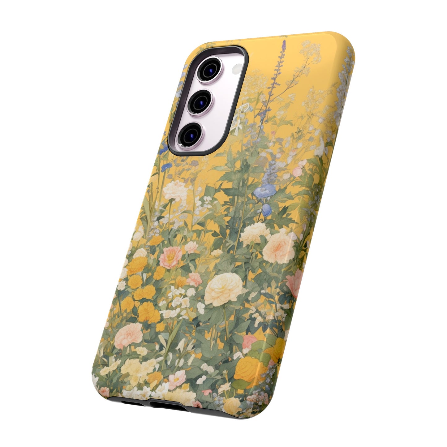 Tall Floral 1970's iPhone Case / Samsung Case