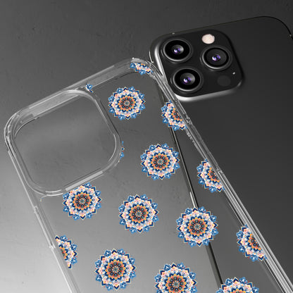 Wave Mandala | Clear iPhone Case / Samsung Case