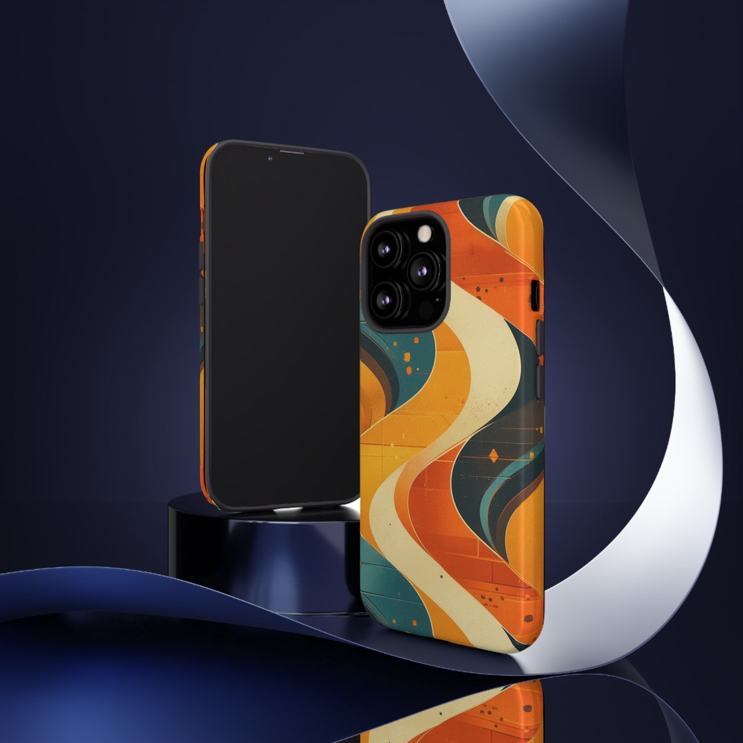 Retro Abstract Staircase iPhone Case / Samsung Case