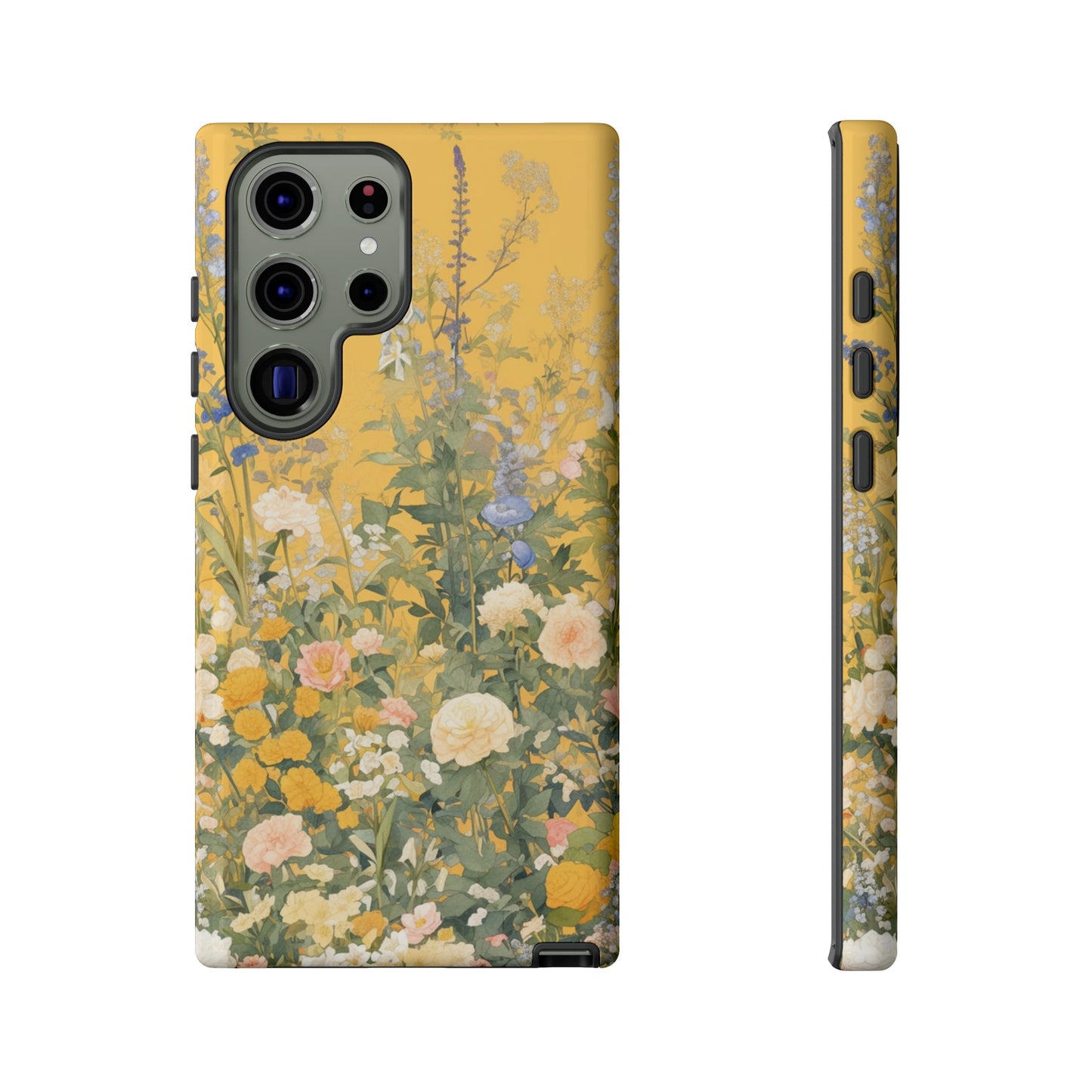 Tall Floral 1970's iPhone Case / Samsung Case