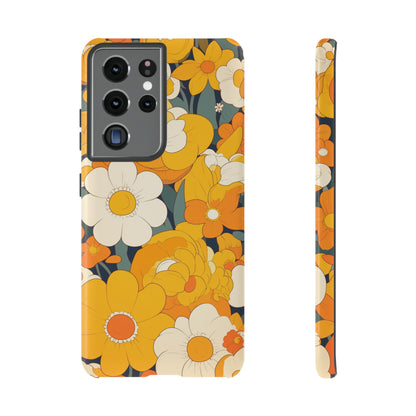 Retro Floral Art iPhone Case / Samsung Case