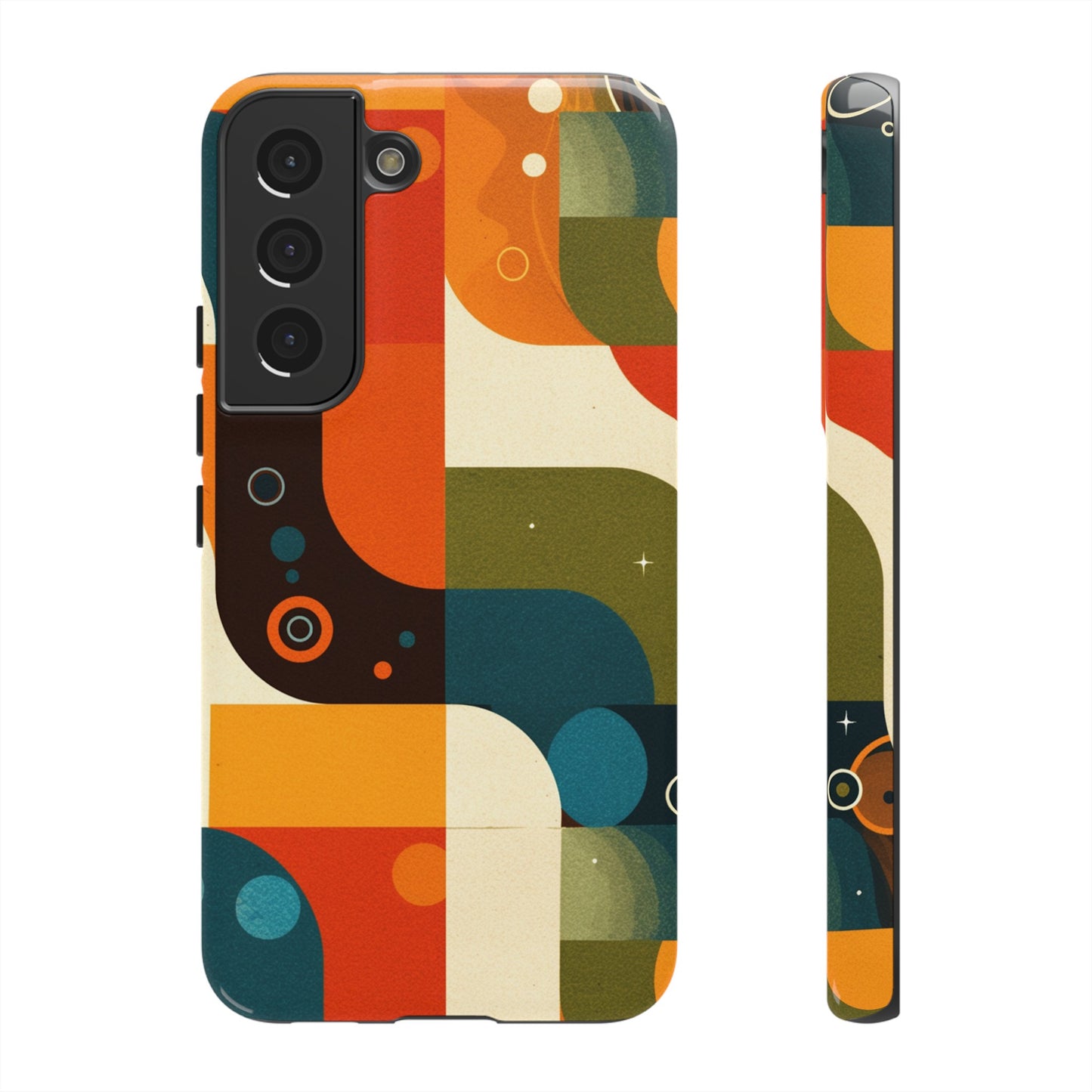 Cubical Retro Pattern iPhone Case / Samsung Case