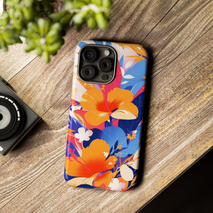 Vintage Abstract Flowers iPhone Case / Samsung Case