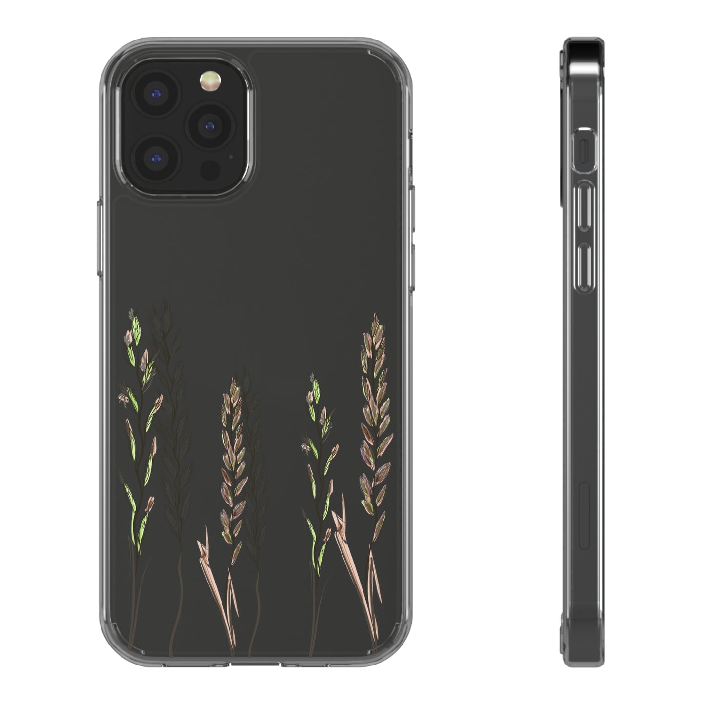 Dried Wildflowers | Clear iPhone Case / Samsung Case