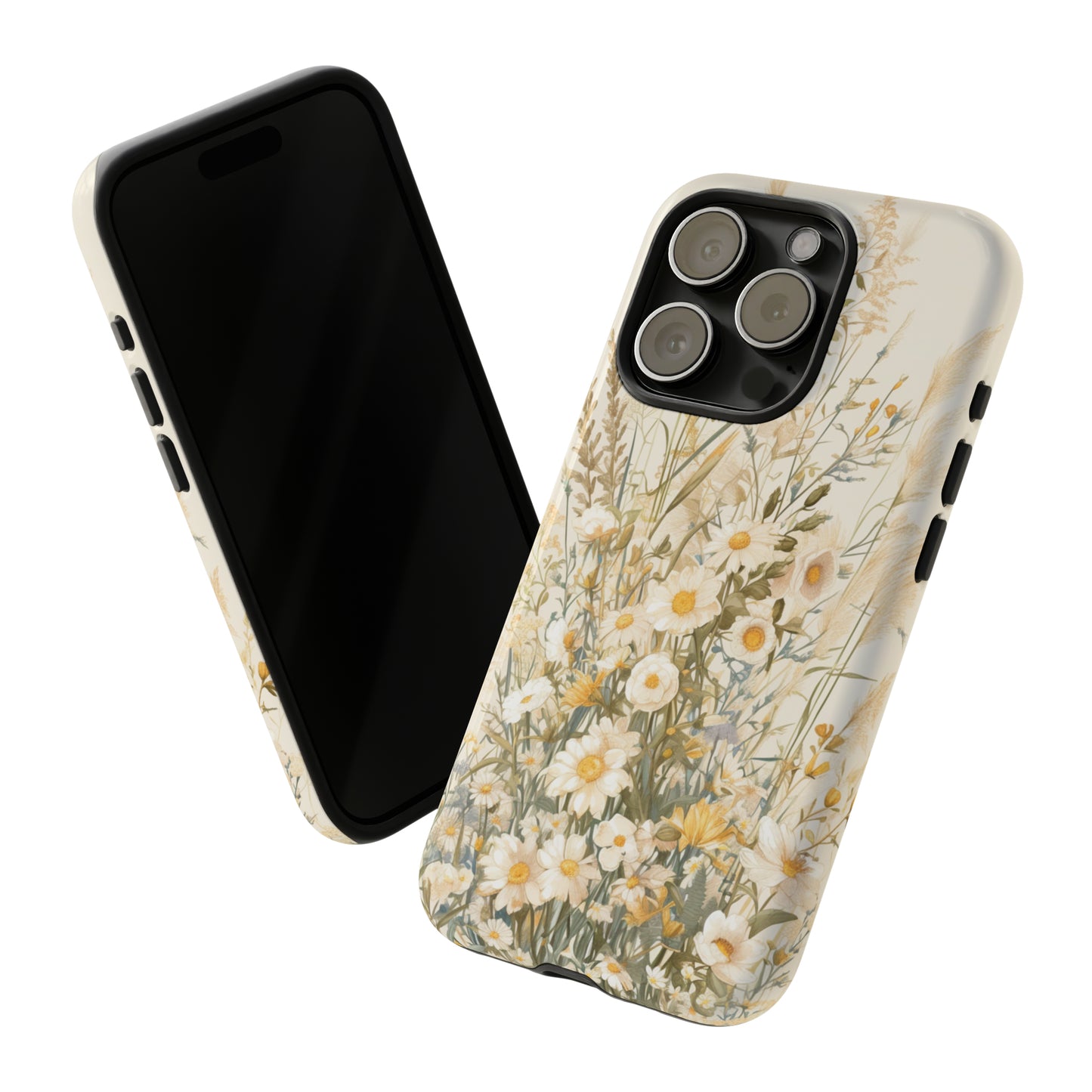 Tall Wildflower Phone Case, Floral Phone Case, Aesthetic Phone Case, Flower Phone Case, Spring Phone Case, Botanical Phone Case, Boho Phone