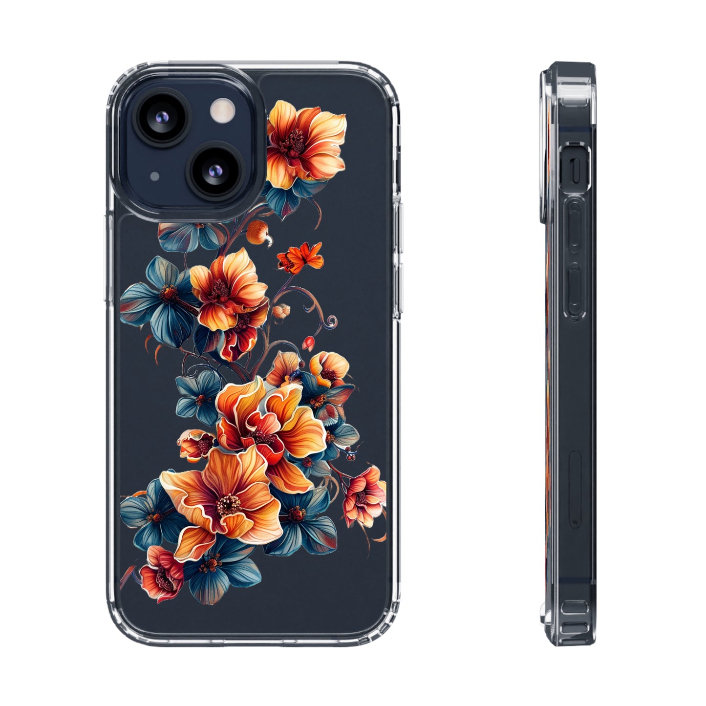 Floral Blooms | Clear iPhone Case / Samsung Case