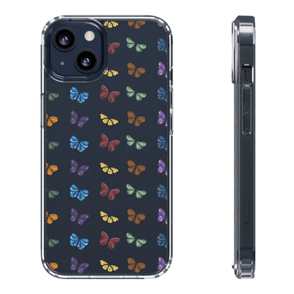 Colorful Butterflies | Clear iPhone Case / Samsung Case