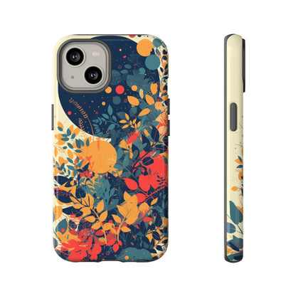 Retro Colorful Floral iPhone Case / Samsung Case