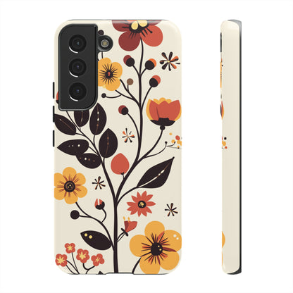 Vector Floral Vines iPhone Case