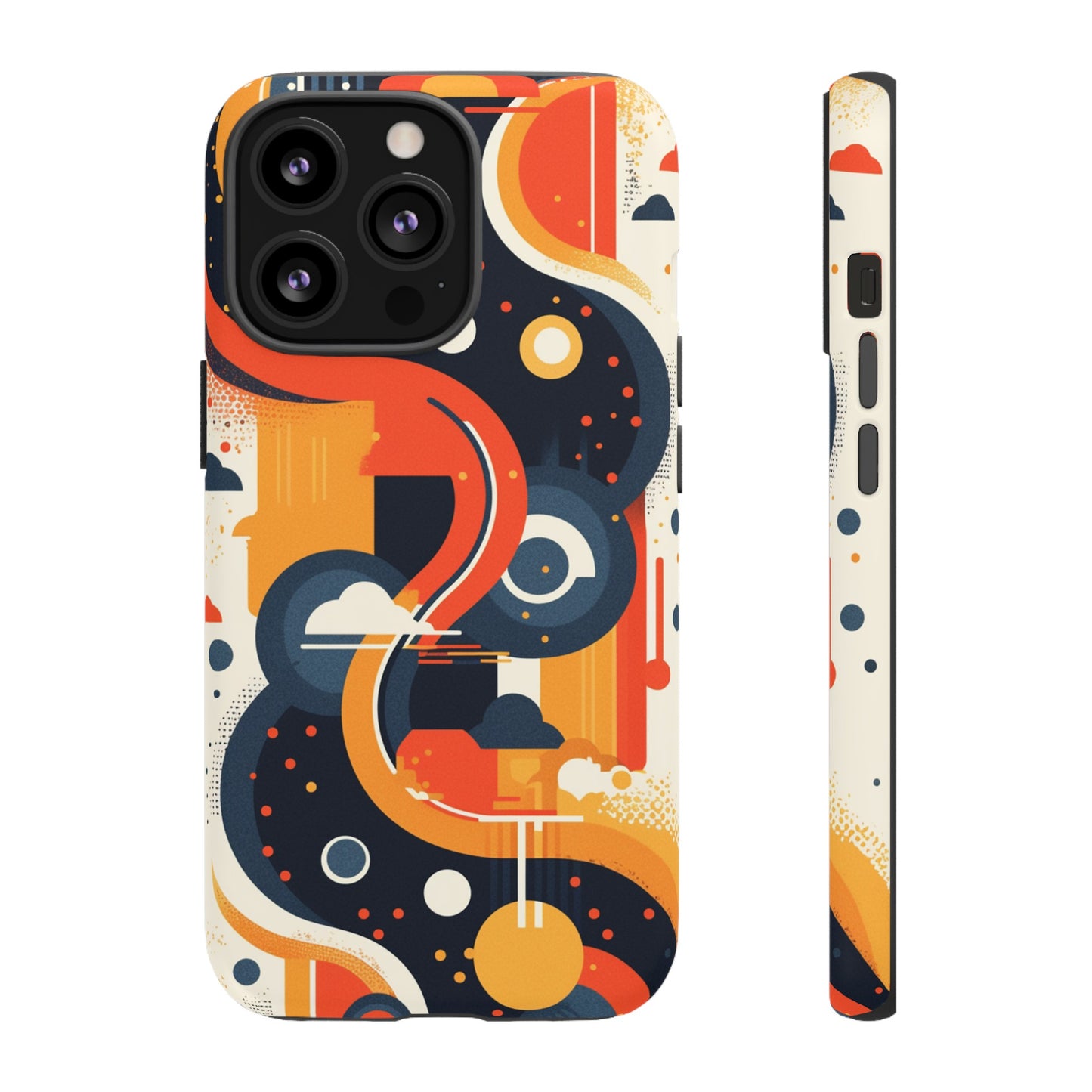 Retro Wandering Roads iPhone Case / Samsung Case