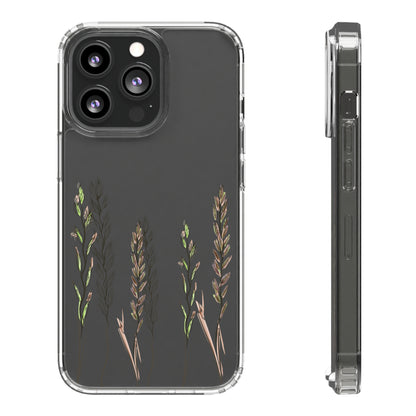 Dried Wildflowers | Clear iPhone Case / Samsung Case