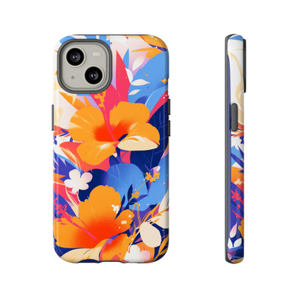 Vintage Abstract Flowers iPhone Case / Samsung Case