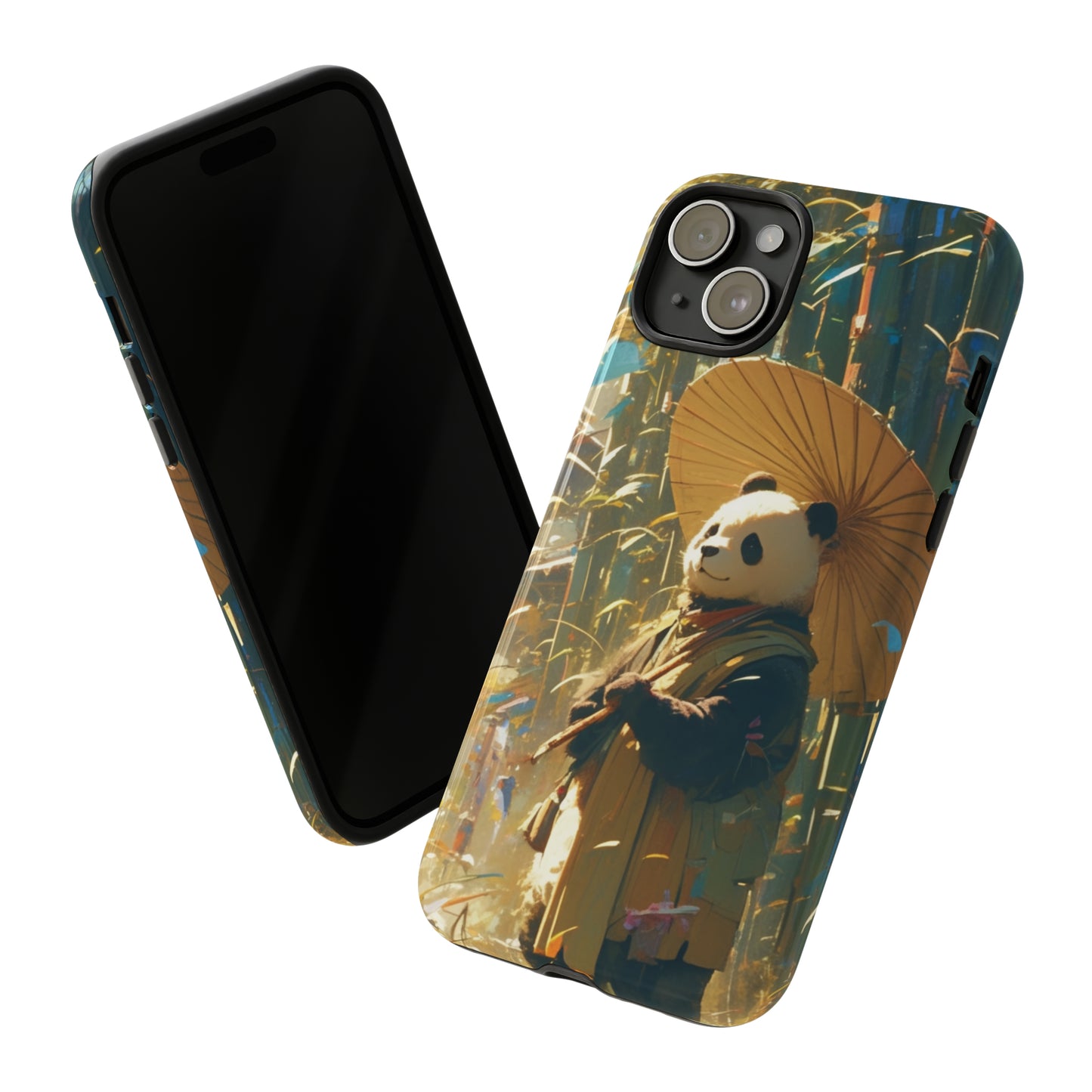 Panda Phone Case, Vintage Japanese Aesthetic iPhone Case, iPhone 15 Pro Max 14 13 12 11 Mini, Samsung Galaxy S23 S22, Google Pixel 7