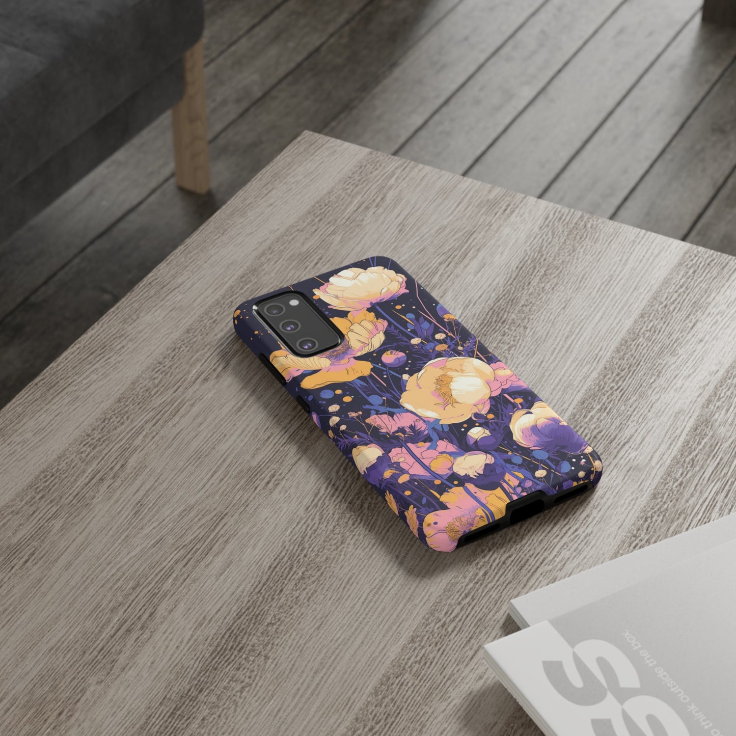 Night Cotton Flowers iPhone Case / Samsung Case