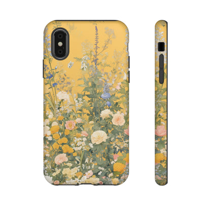 Tall Floral 1970's iPhone Case / Samsung Case