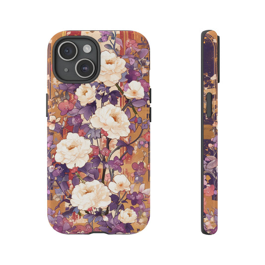 Tall Flowers Vintage Aesthetic iPhone Case / Samsung Case