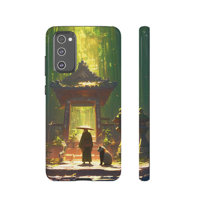 Vintage Japanese PandaTemple Aesthetic iPhone Case, iPhone 15 Pro Max 14 13 12 11 Mini, Samsung Galaxy S23 S22, Google Pixel 7 6 Pro