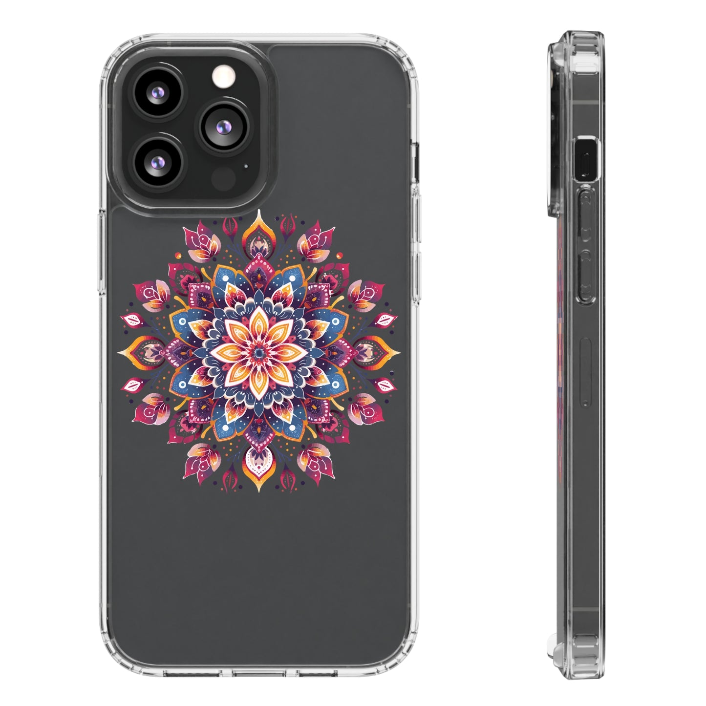 Aurora Mandala | Clear iPhone Case / Samsung Case