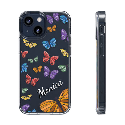 Spring Butterflies | Clear iPhone Case / Samsung Case