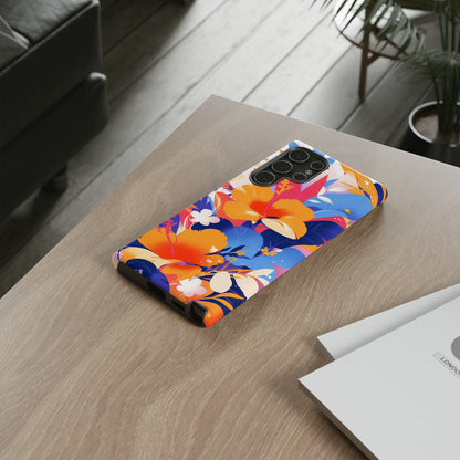 Vintage Abstract Flowers iPhone Case / Samsung Case