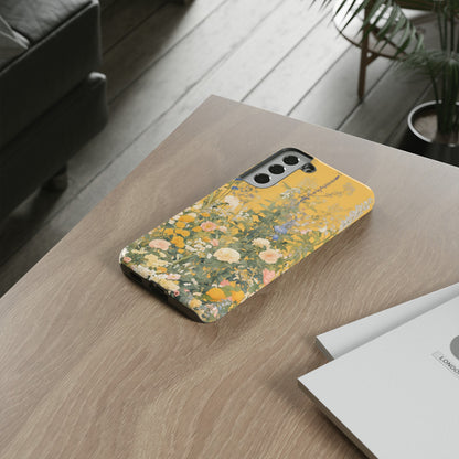 Tall Floral 1970's iPhone Case / Samsung Case