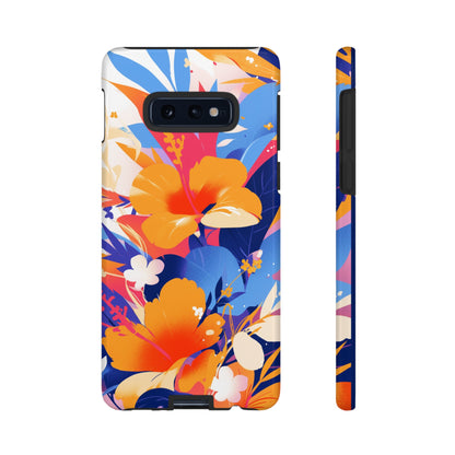 Vintage Abstract Flowers iPhone Case / Samsung Case