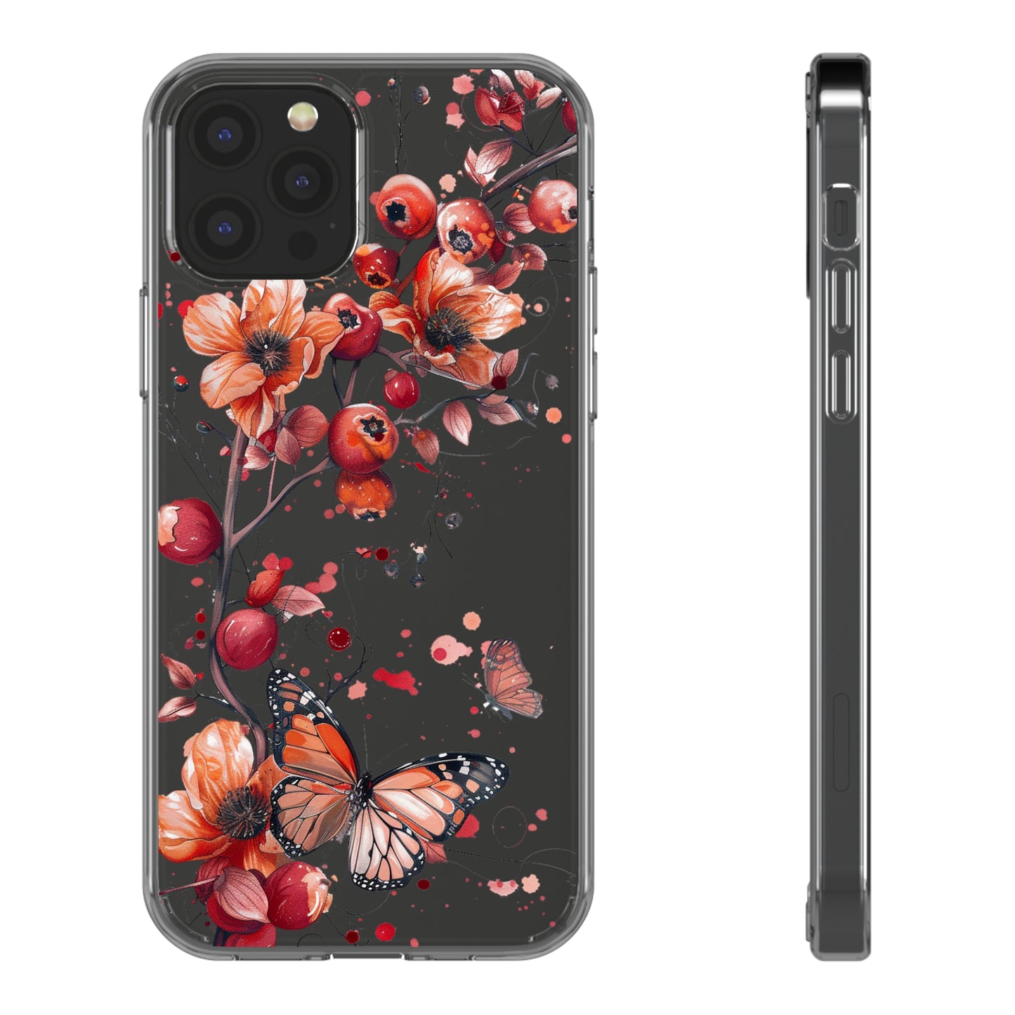 Blossom Whispers | Clear iPhone Case / Samsung Case