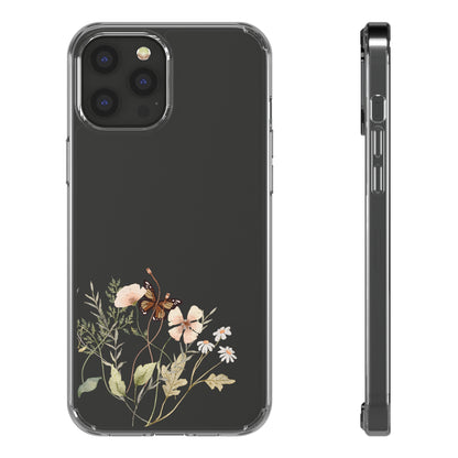 Gentle Wildflowers | Clear iPhone Case / Samsung Case