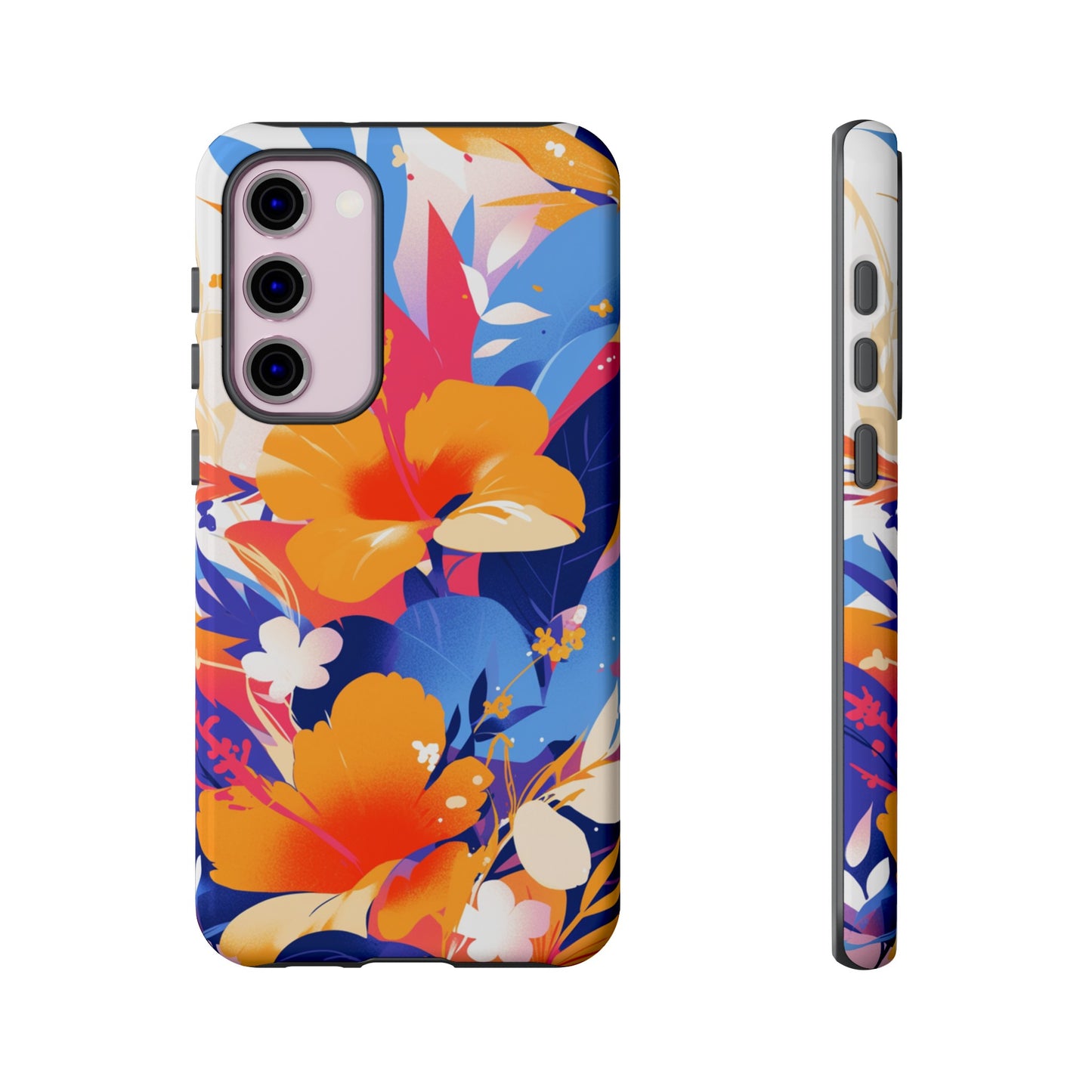 Vintage Abstract Flowers iPhone Case / Samsung Case