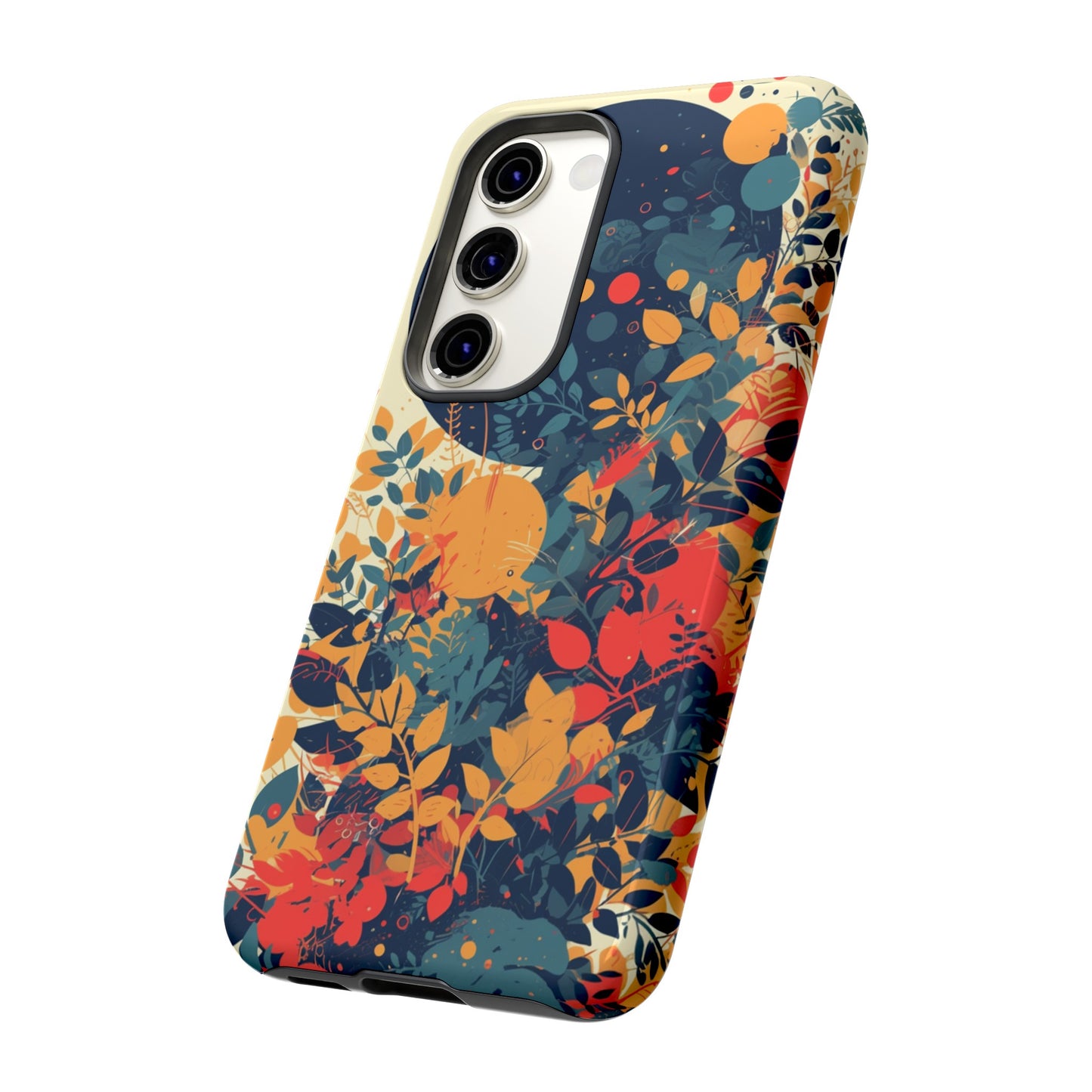 Retro Colorful Floral iPhone Case / Samsung Case