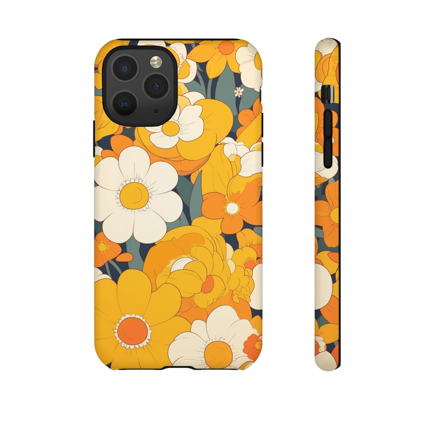 Retro Floral Art iPhone Case / Samsung Case