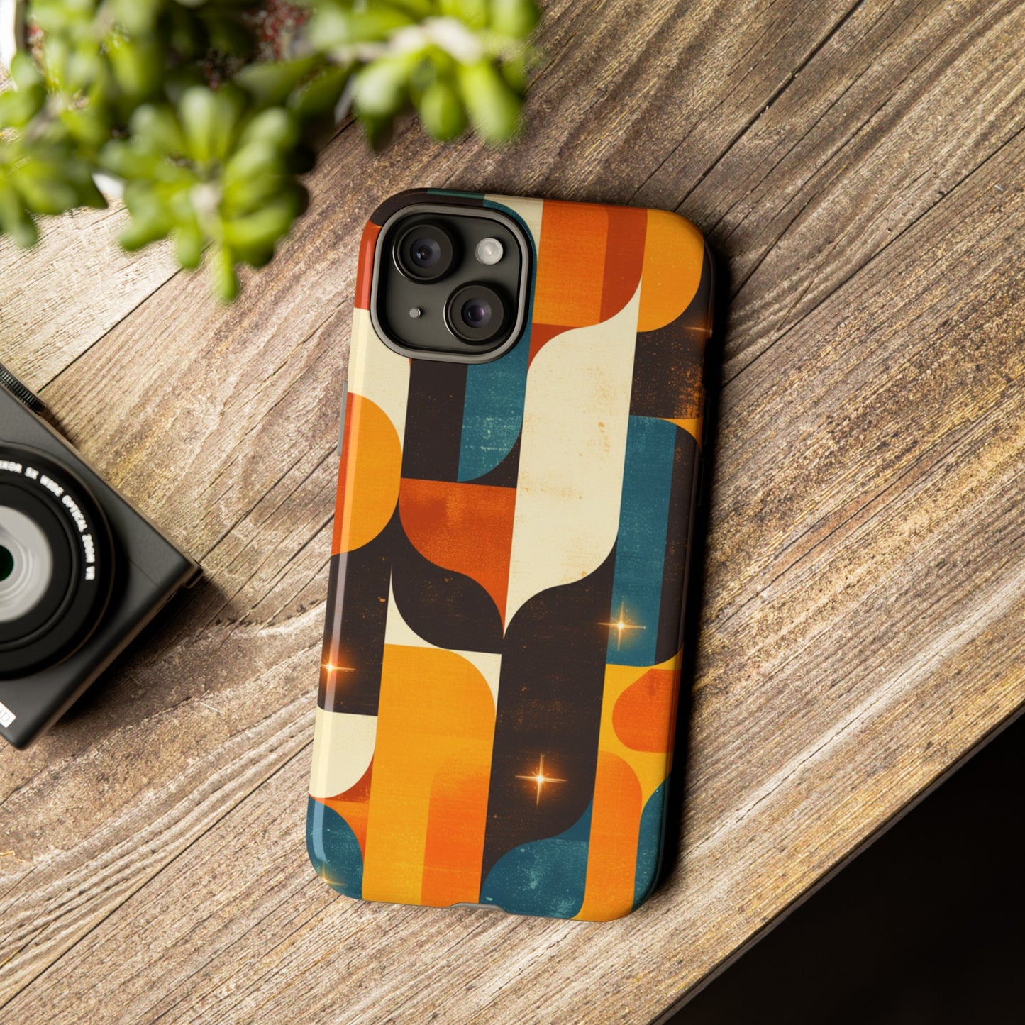 Retro Groovy Pattern iPhone Case / Samsung Case