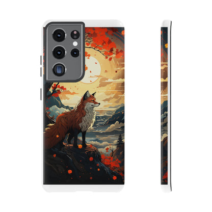 Japanese Wolf Aesthetic Phone Case