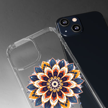 Amber Mandala | Clear iPhone Case / Samsung Case