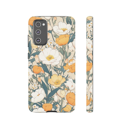 Tall White Flowers iPhone Case / Samsung Case