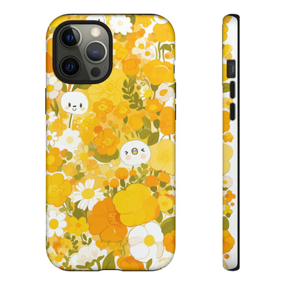 Powder Puff iPhone Case / Samsung Case, Gift for Floral Lovers, Gift for Her