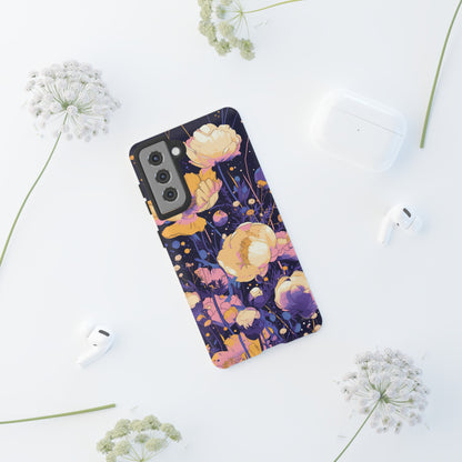 Night Cotton Flowers iPhone Case / Samsung Case